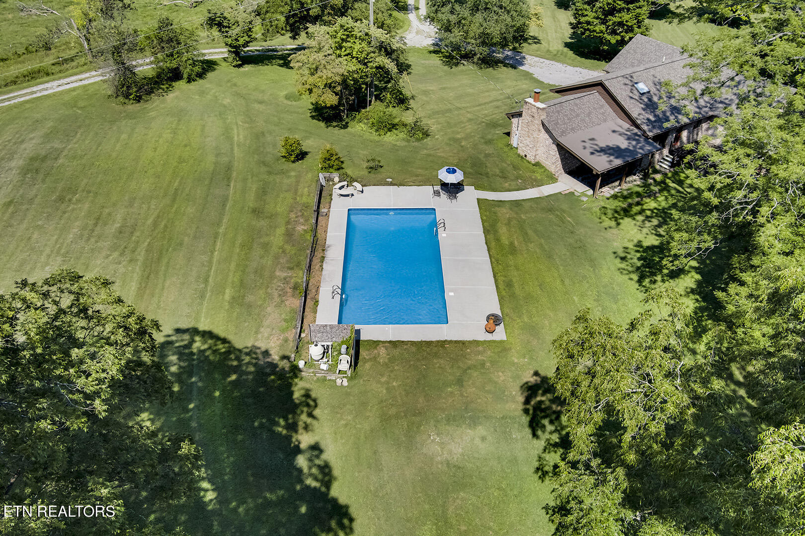 4923 Shipe Road Corryton, TN 37721 - Photo 52 of 55 45_ShipeRoad_4923_PoolElevated01