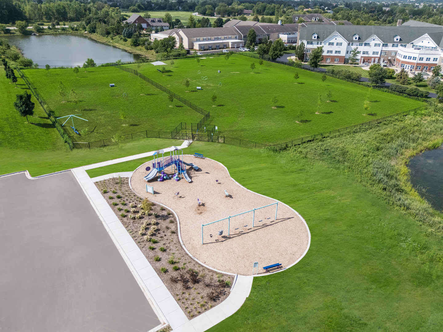 12246 Barcroft Circle Huntley, IL 60142 - Photo 29 of 36 an aerial view of a house
