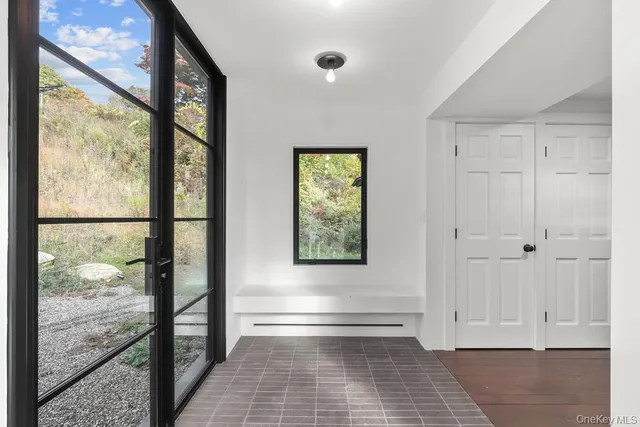 a view of front door