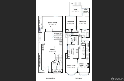 $997,500 | 119-121 16th Avenue, Unit 121, San Francisco, CA 94118