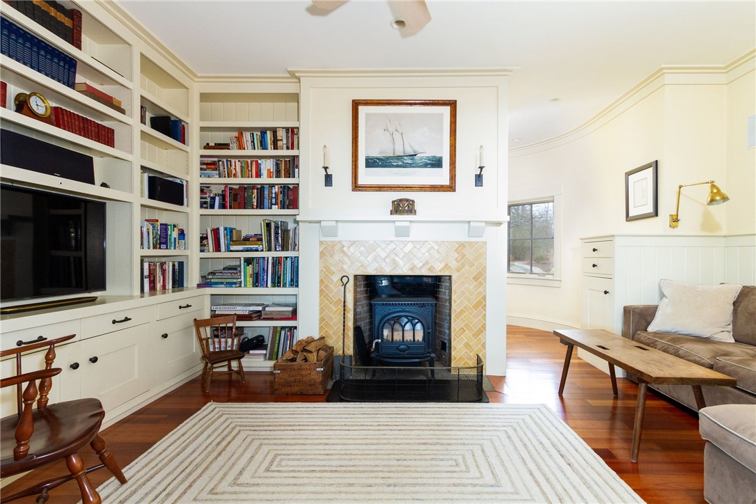 30 Seagate Drive Narragansett, RI 02882 - Photo 14 of 40 Den with Fireplace