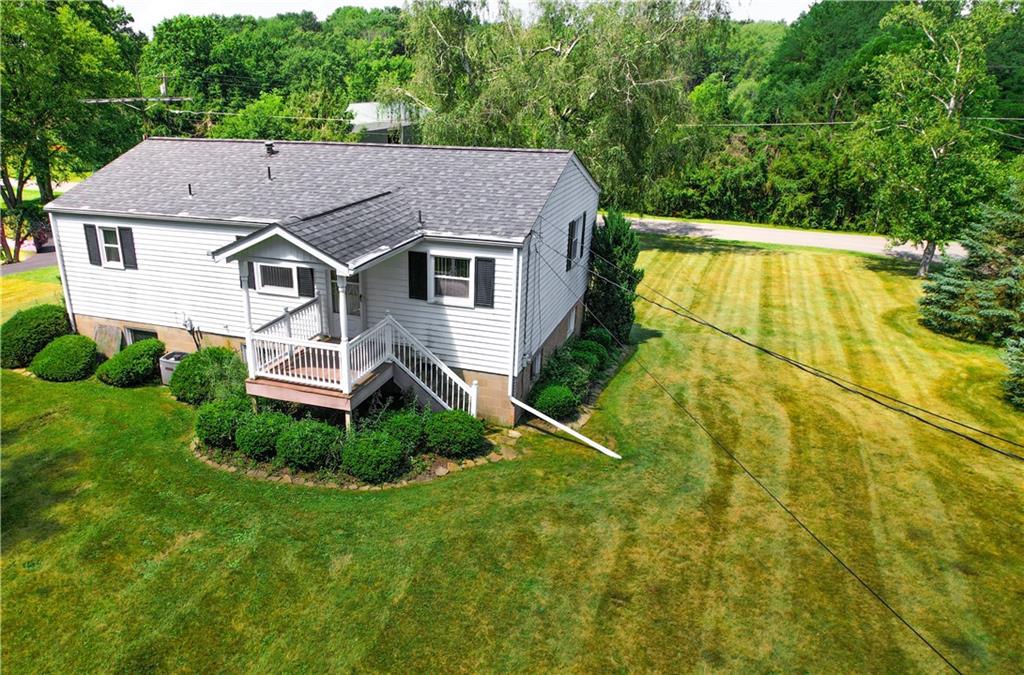 130 Country Club Road Butler, PA 16002 - Photo 35 of 38 a aerial view of a house with garden
