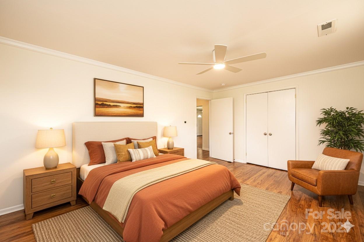 1993 Moss Farm Road Hickory, NC 28602 - Photo 23 of 41 a bedroom with bed and window