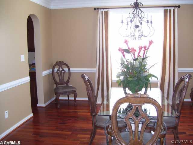 2113 Tomahawk Ridge Place Midlothian, VA 23112 - Photo 7 of 10 Dining Room - Lovely Dining room with lots of Trim
