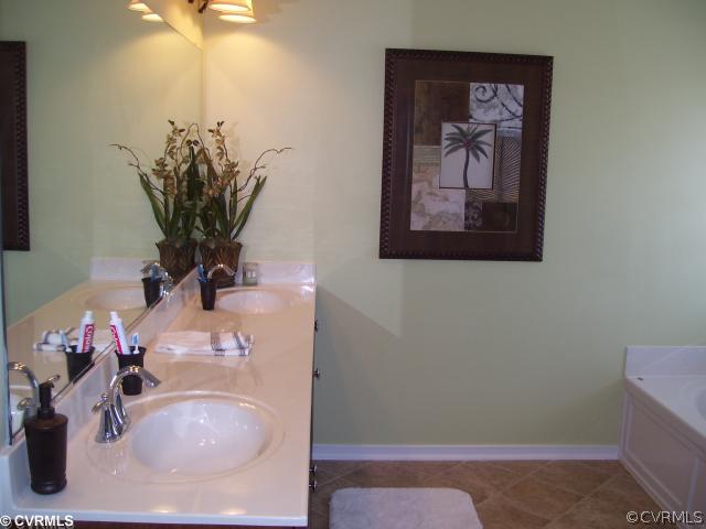 2113 Tomahawk Ridge Place Midlothian, VA 23112 - Photo 10 of 10 Master Bath/Spa - Super Master Bath with Tile floo