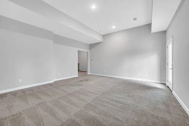 a view of empty room