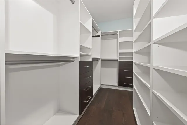 a view of walk in closet
