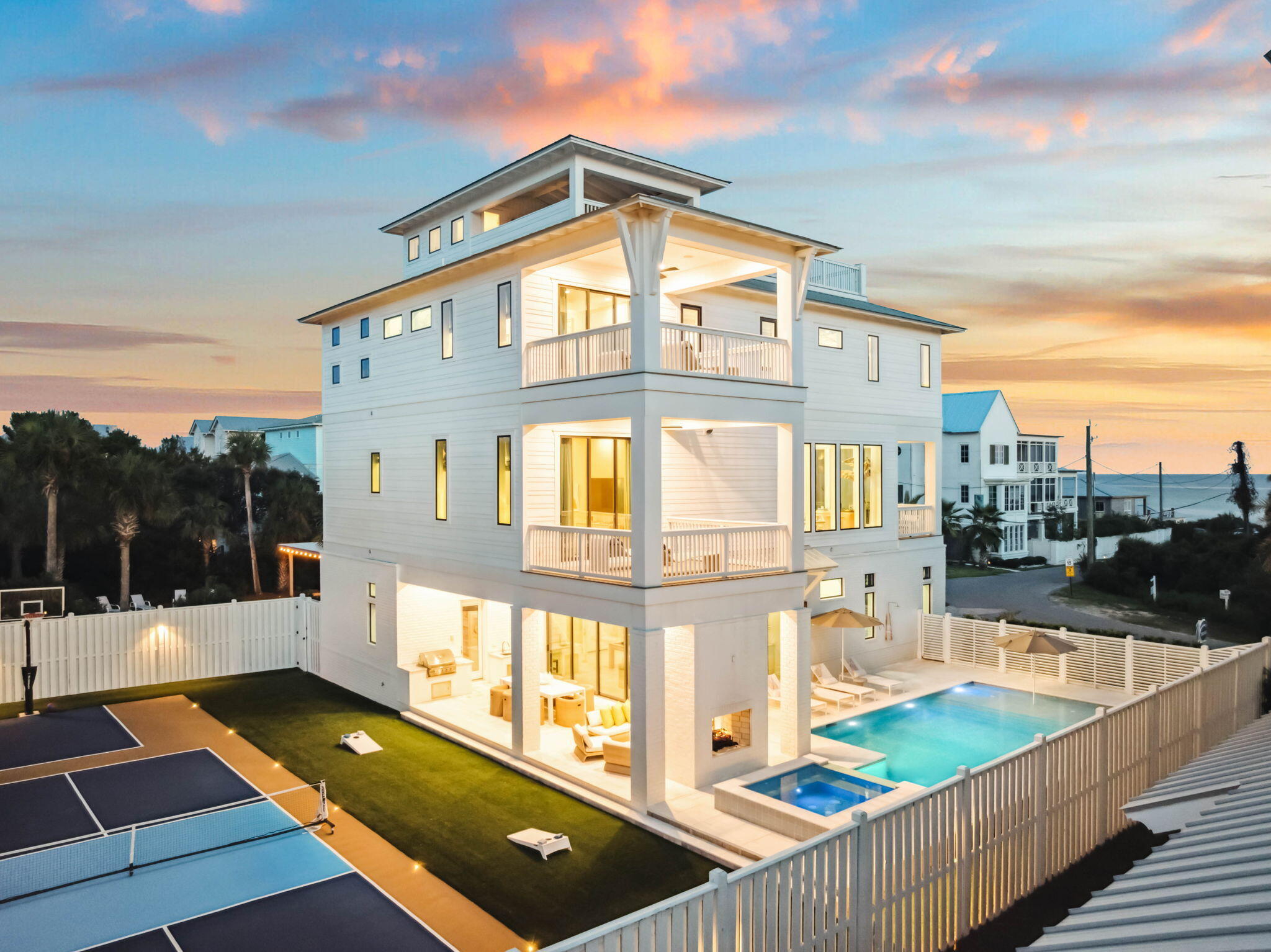 329 Winston Ln Inlet Beach Inlet Beach, FL 32461 - Photo 2 of 95 a view of a balcony with yard