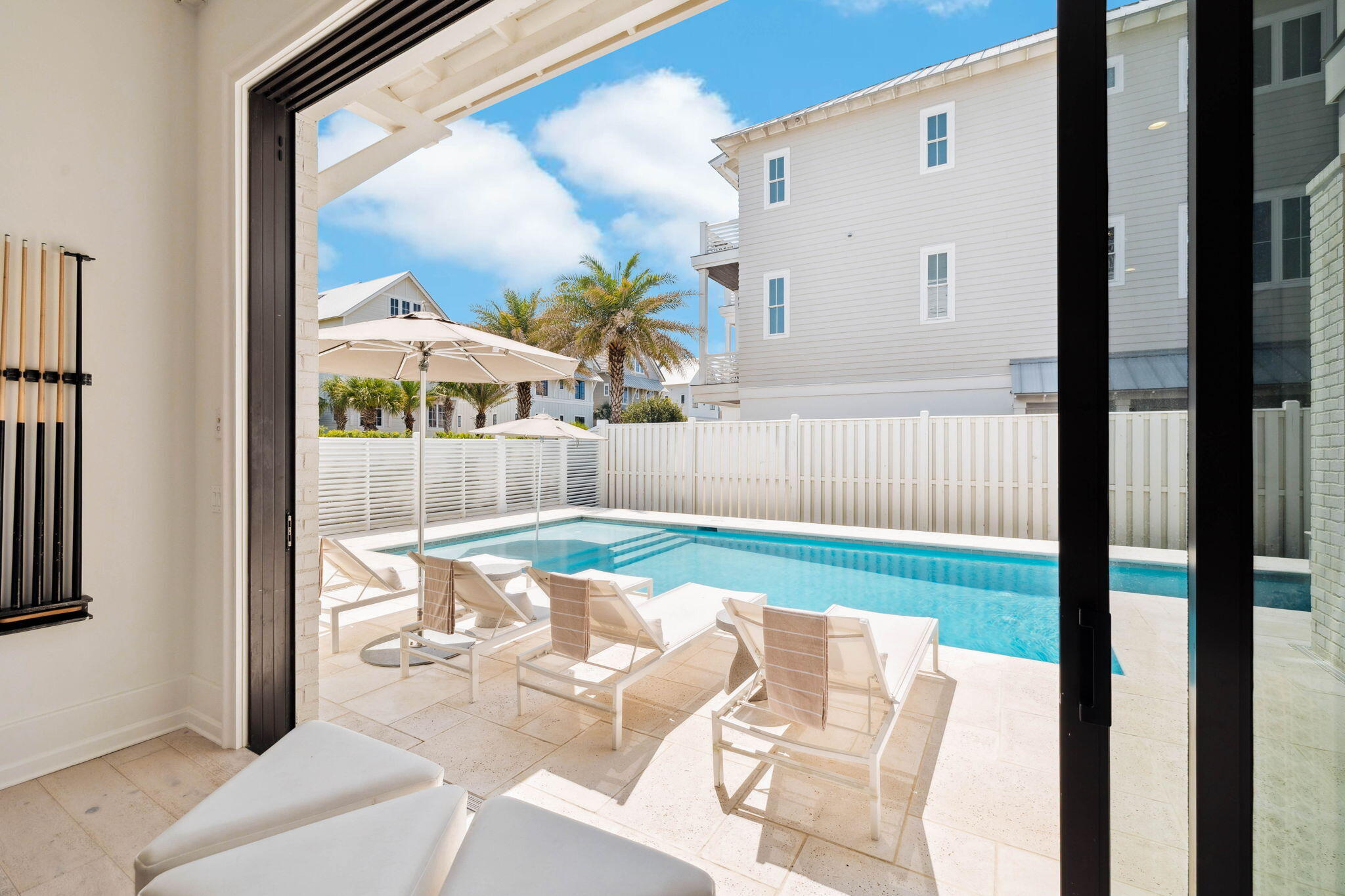 329 Winston Ln Inlet Beach Inlet Beach, FL 32461 - Photo 21 of 95 a view of a porch with furniture and garden