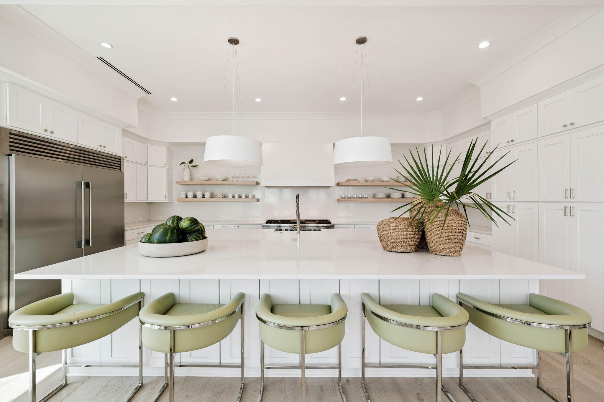 329 Winston Ln Inlet Beach Inlet Beach, FL 32461 - Photo 31 of 95 a kitchen with stainless steel appliances a table and chairs