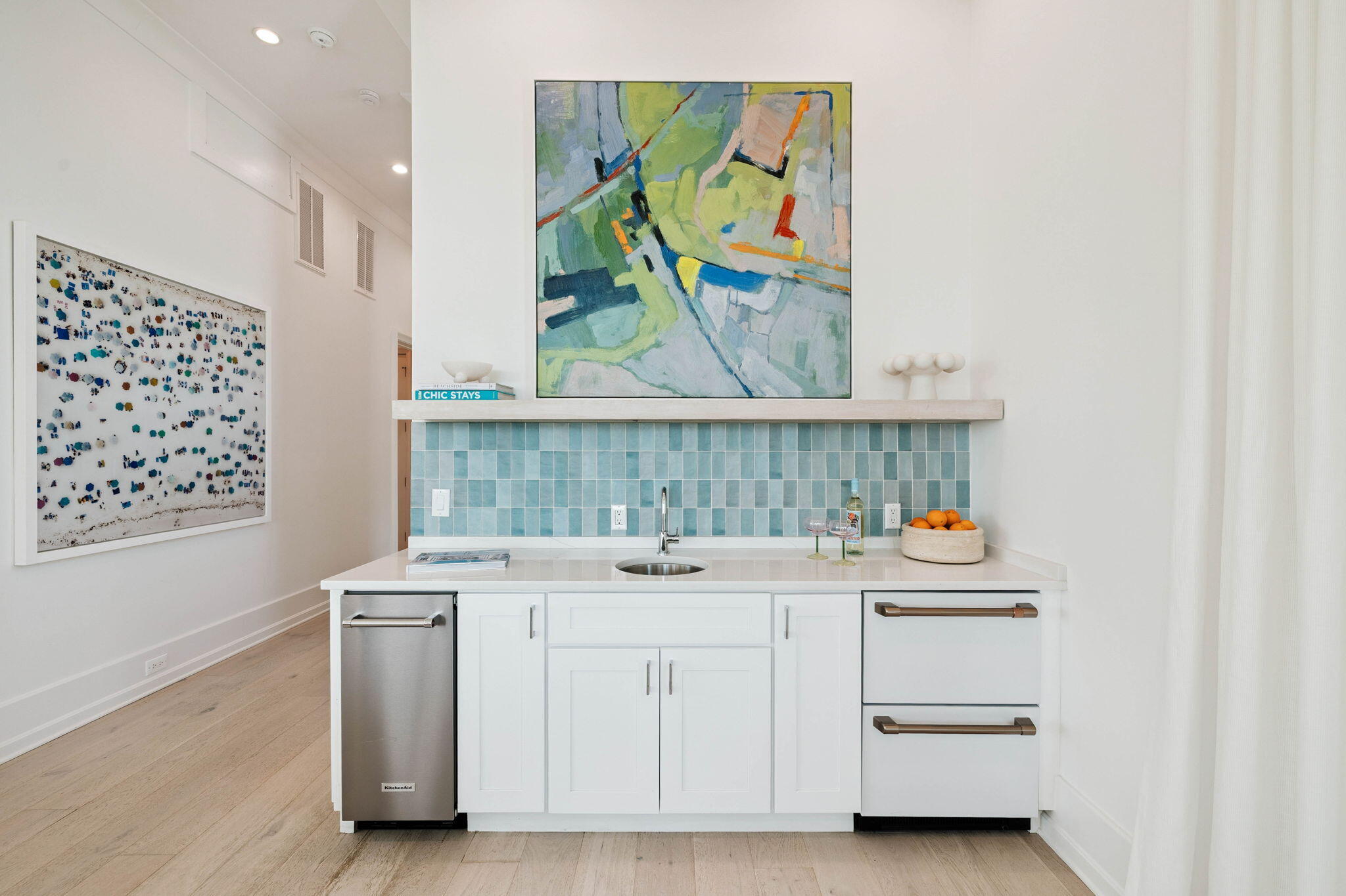 329 Winston Ln Inlet Beach Inlet Beach, FL 32461 - Photo 33 of 95 a room with a sink a vanity and a painting on the wall