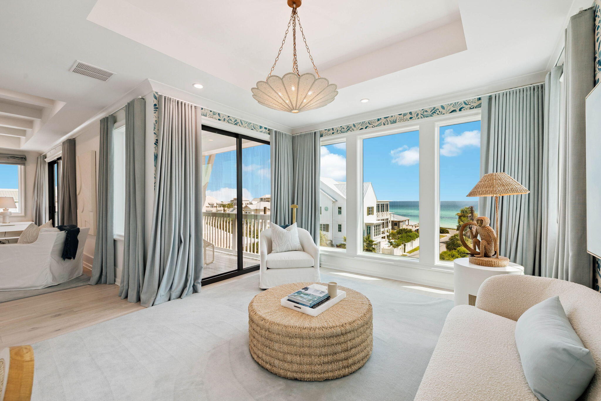 329 Winston Ln Inlet Beach Inlet Beach, FL 32461 - Photo 65 of 95 a living room with furniture and a large window