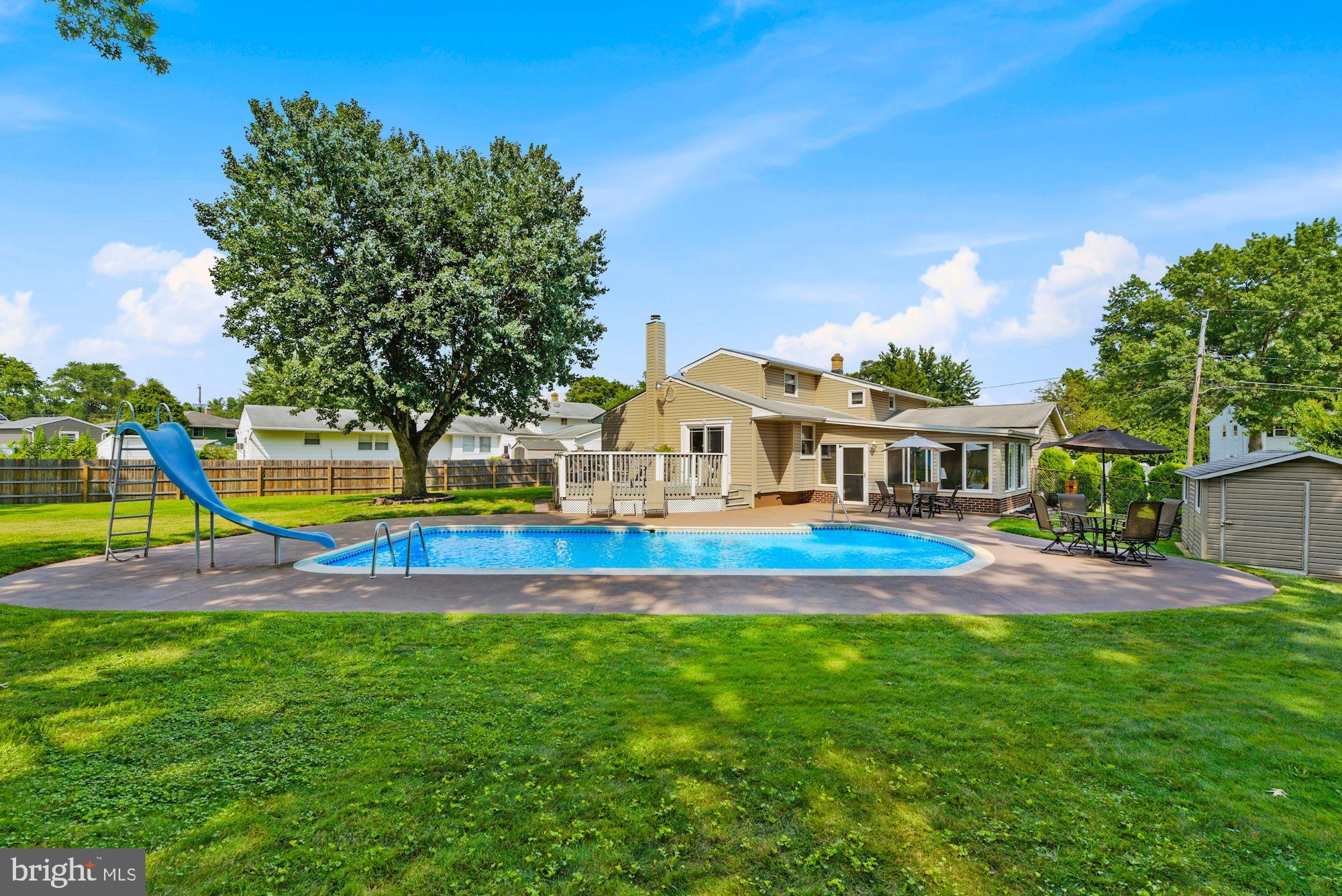2403 Nassau Road Cinnaminson, NJ 08077 - Photo 30 of 33 In Ground Pool/Rear Exterior