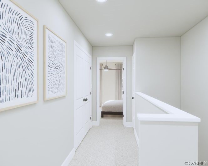 6932 Leire Lane Chesterfield, VA 23832 - Photo 9 of 14 a view of a hallway with closet and bathroom