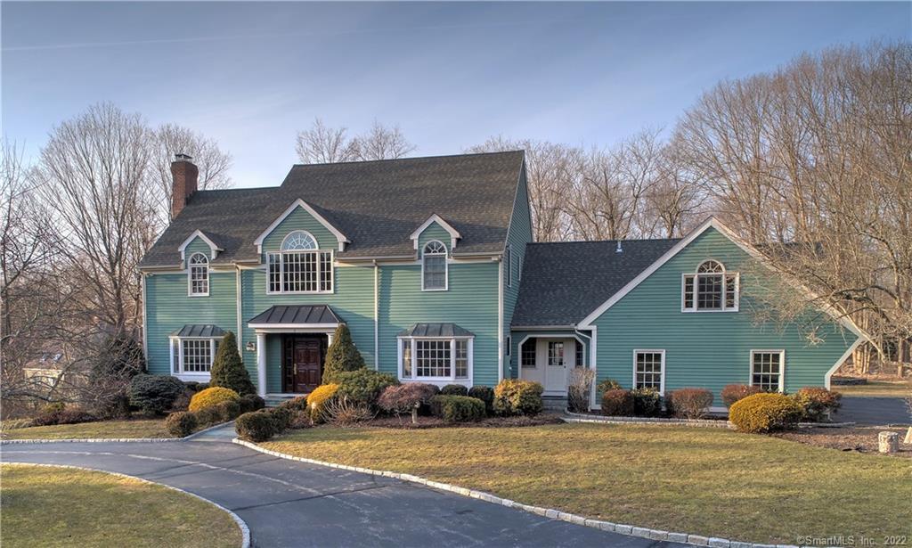 6 Ruscoe Road Wilton, CT 06897 - Photo 1 of 1 Attractive curb appeal and stately presence of the home at 6 Ruscoe Road.