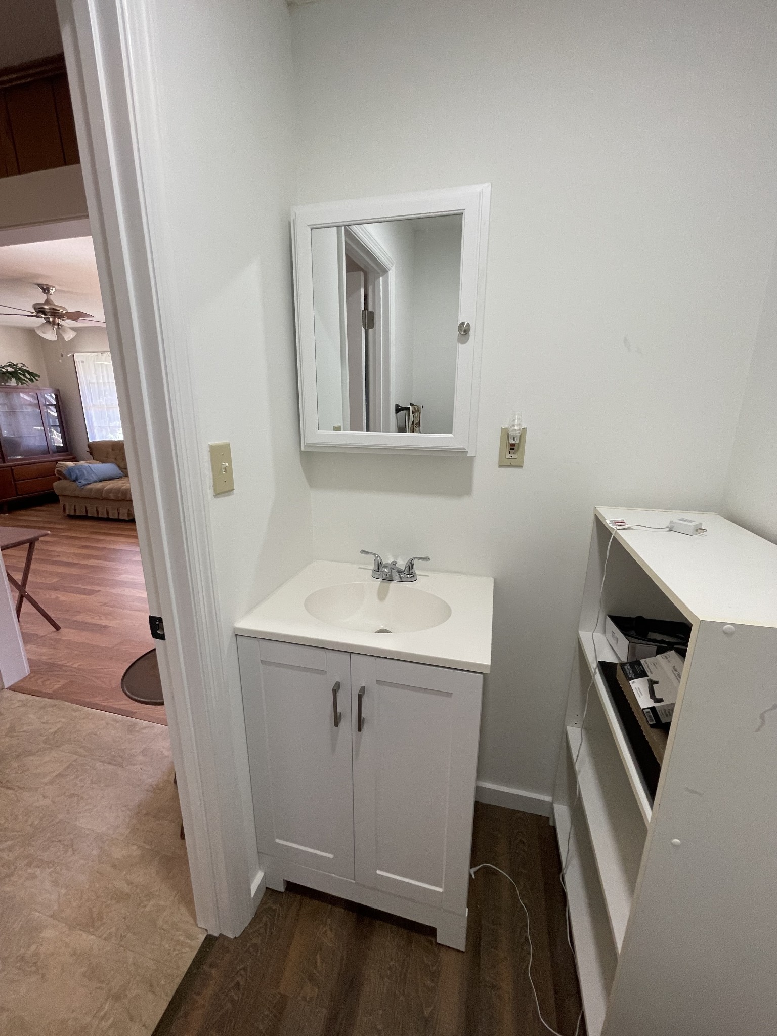 21 Cedar Lane Mulberry, TN 37359 - Photo 11 of 22 a bathroom with a sink and a mirror