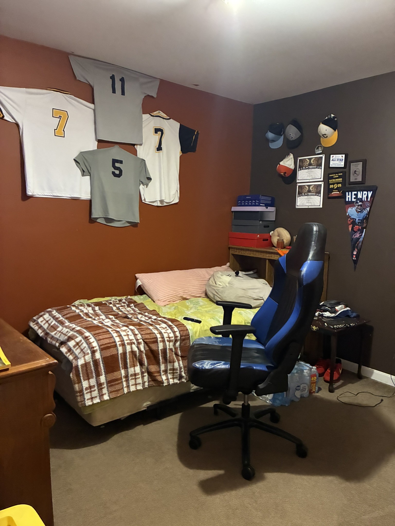 2765 Birdsong Road Camden, TN 38320 - Photo 11 of 18 a bedroom with a bed and cabinets