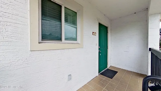 a view of an entryway