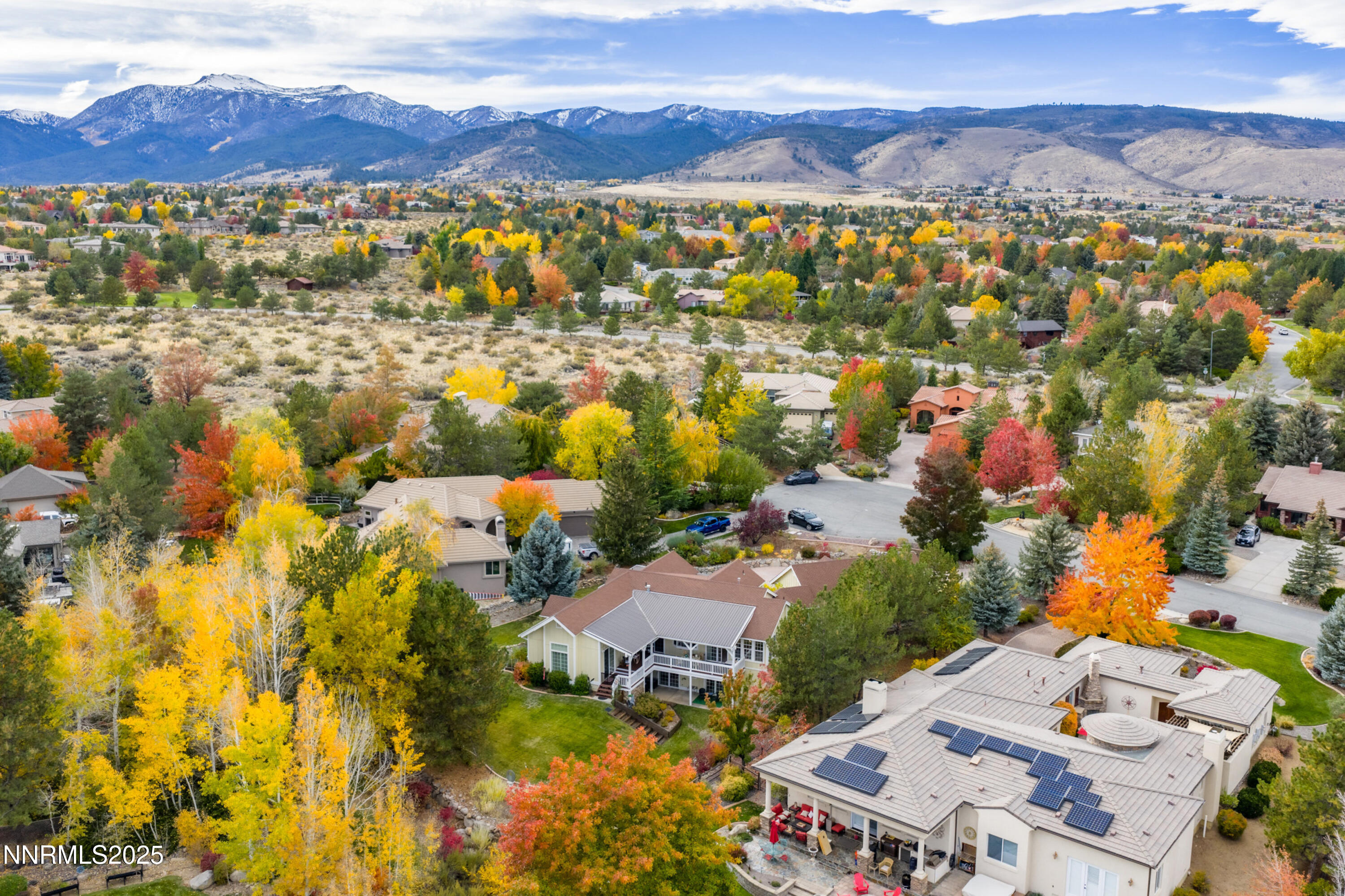 14240 Bandolier Court Reno, NV 89511 - Photo 45 of 47 an aerial view of residential houses with outdoor space