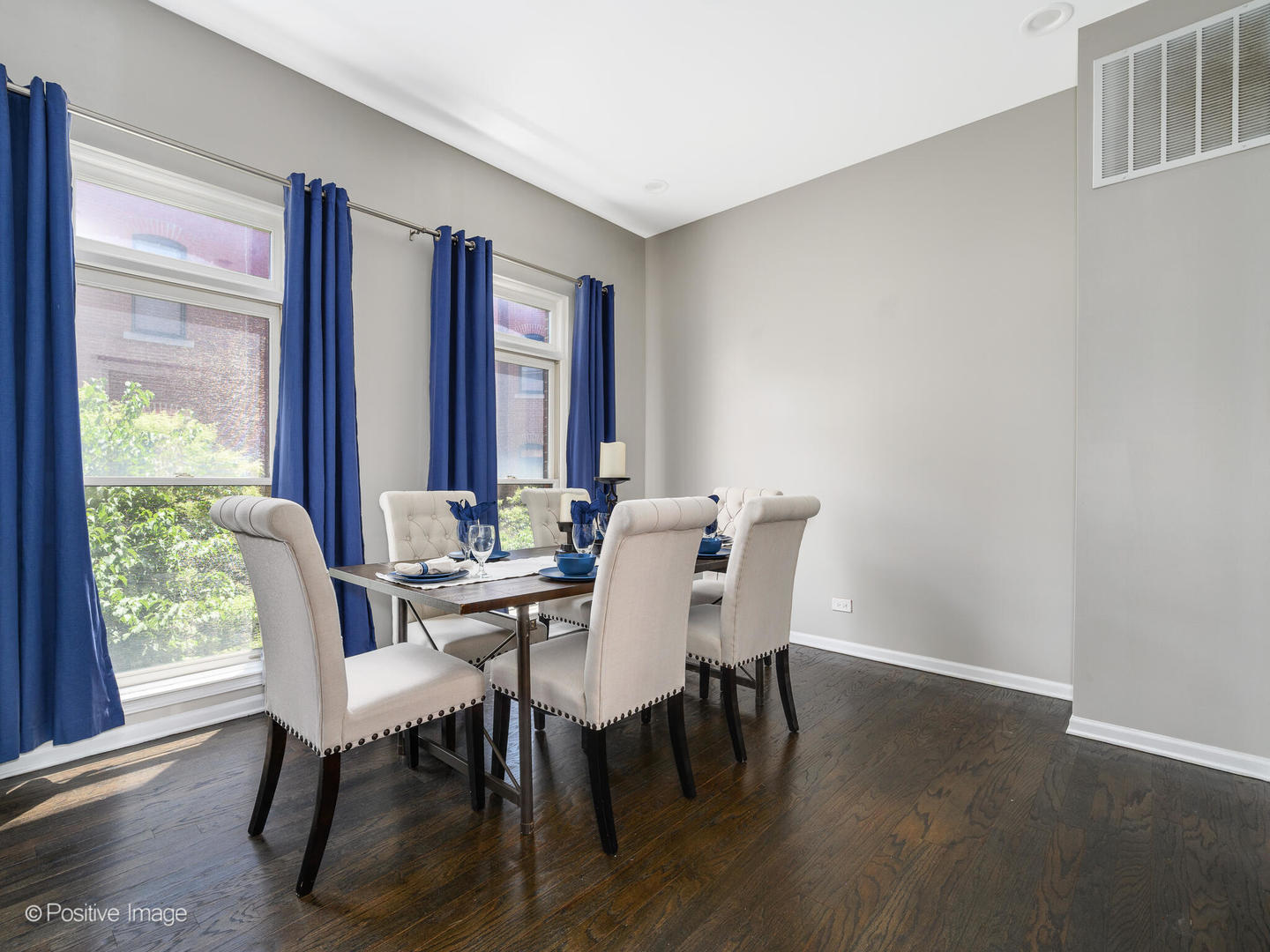 910 West Village Court Chicago, IL 60608 - Photo 18 of 44 a view of a dining room with furniture and window