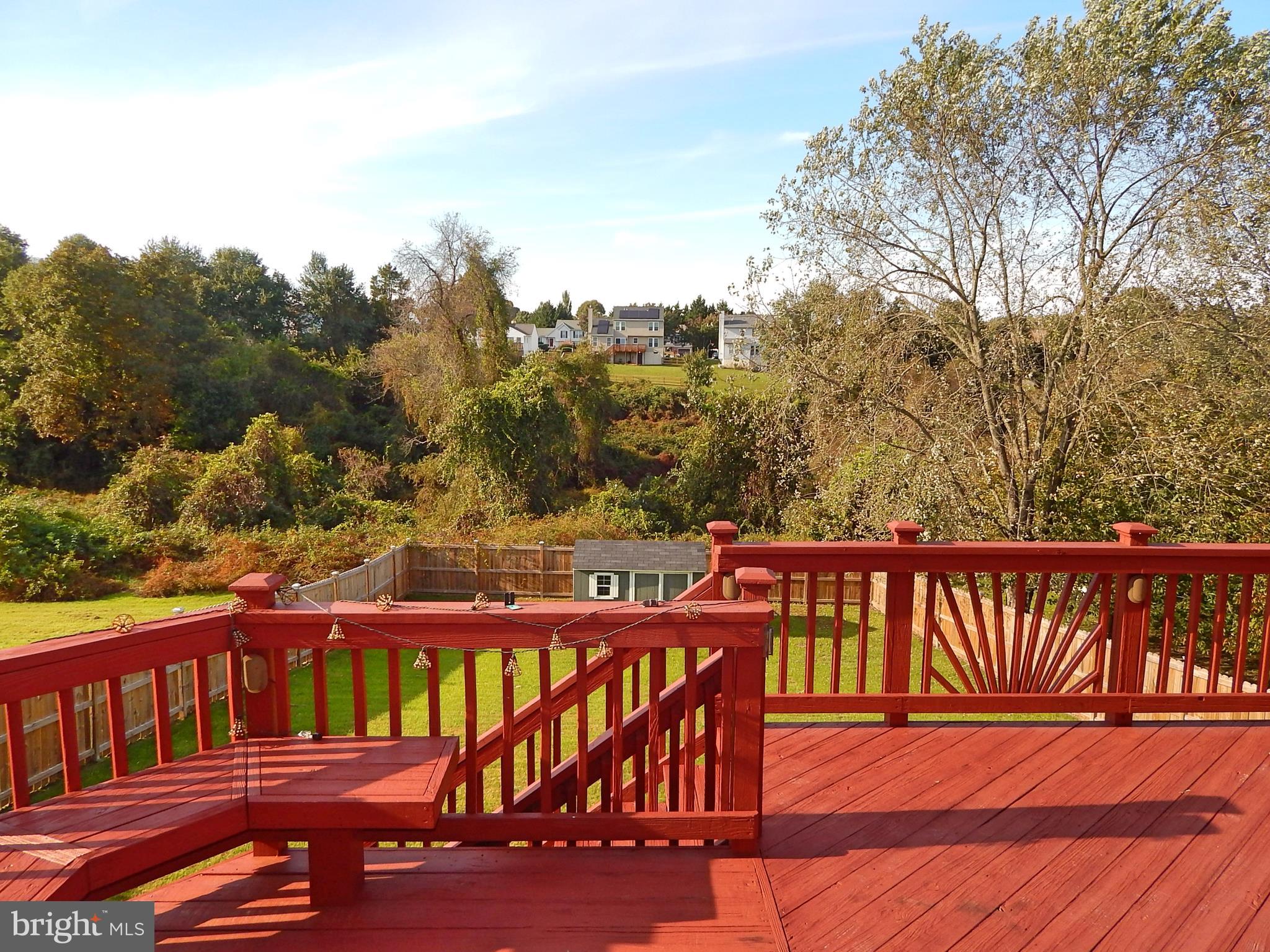 3322 Pouska Road Abingdon, MD 21009 - Photo 18 of 39 Huge Rear Deck w/ Magnificent View!