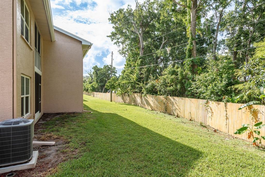 6410 Spring Flower Drive, Unit 26 New Port Richey, FL 34653 - Photo 26 of 38 a view of back yard