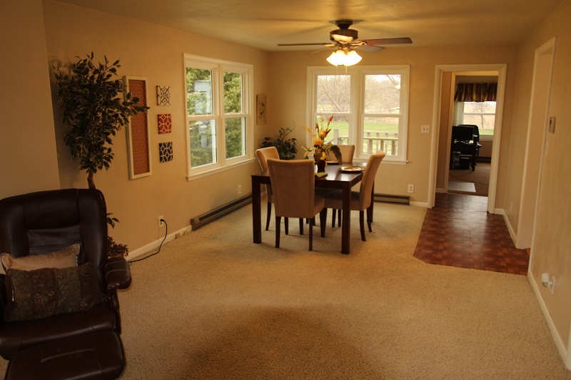 7685 Edson Road Capron, IL 61012 - Photo 10 of 23 a dining room with furniture and window