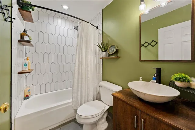 a view of a backyard with a patio