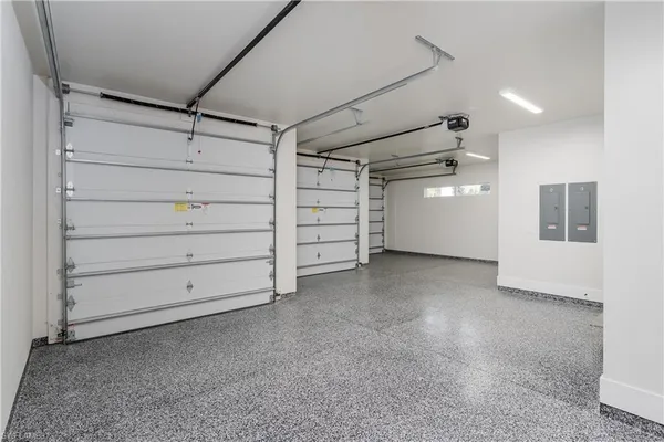 a view of an empty storage area