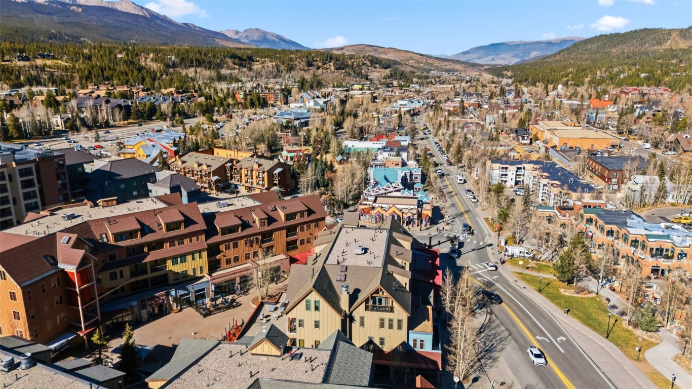 505 South Main Street, Unit 2403 Breckenridge, CO 80424 - Photo 23 of 29 an aerial view of multiple house