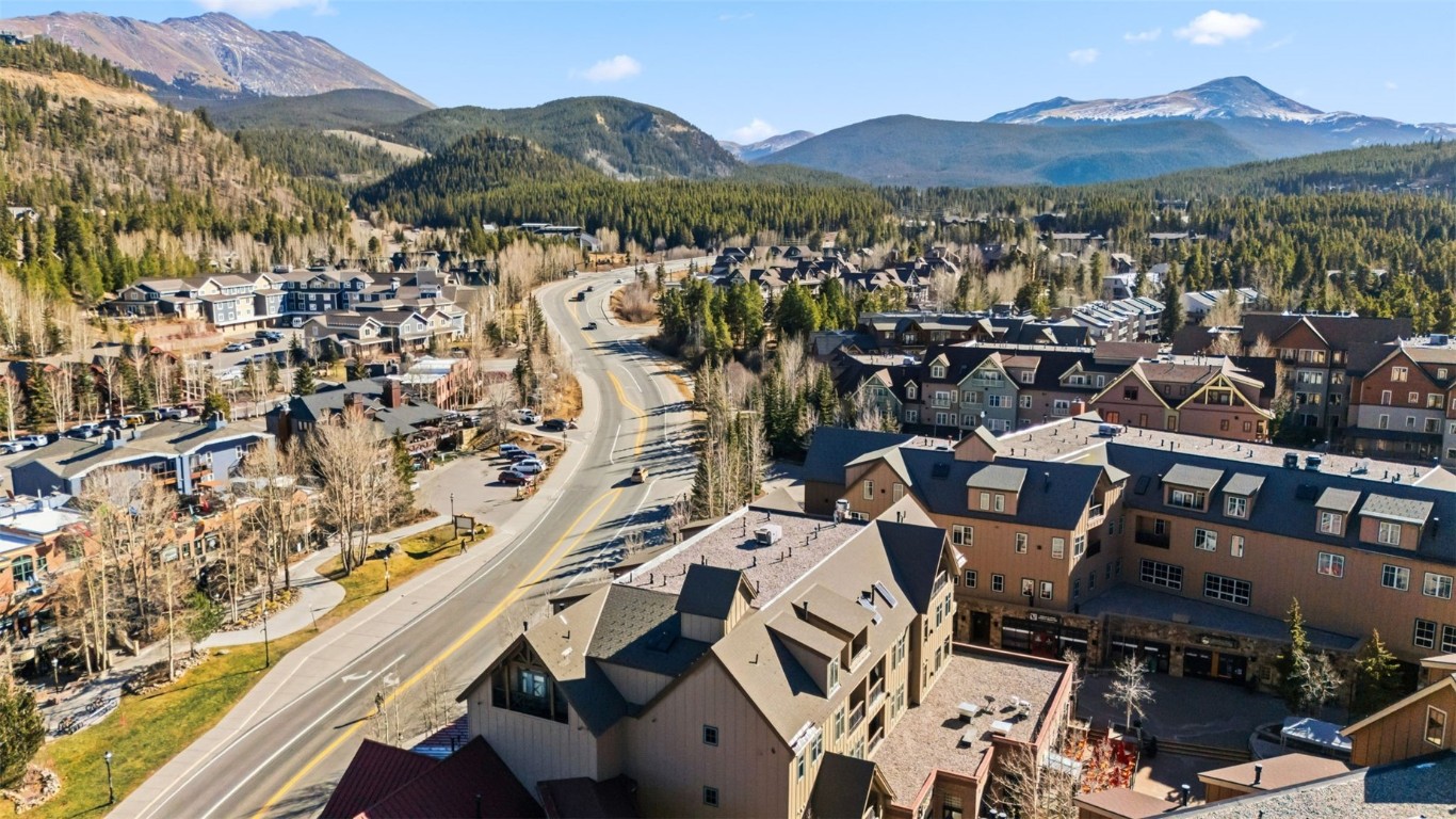 505 South Main Street, Unit 2403 Breckenridge, CO 80424 - Photo 24 of 29 an aerial view of multiple house