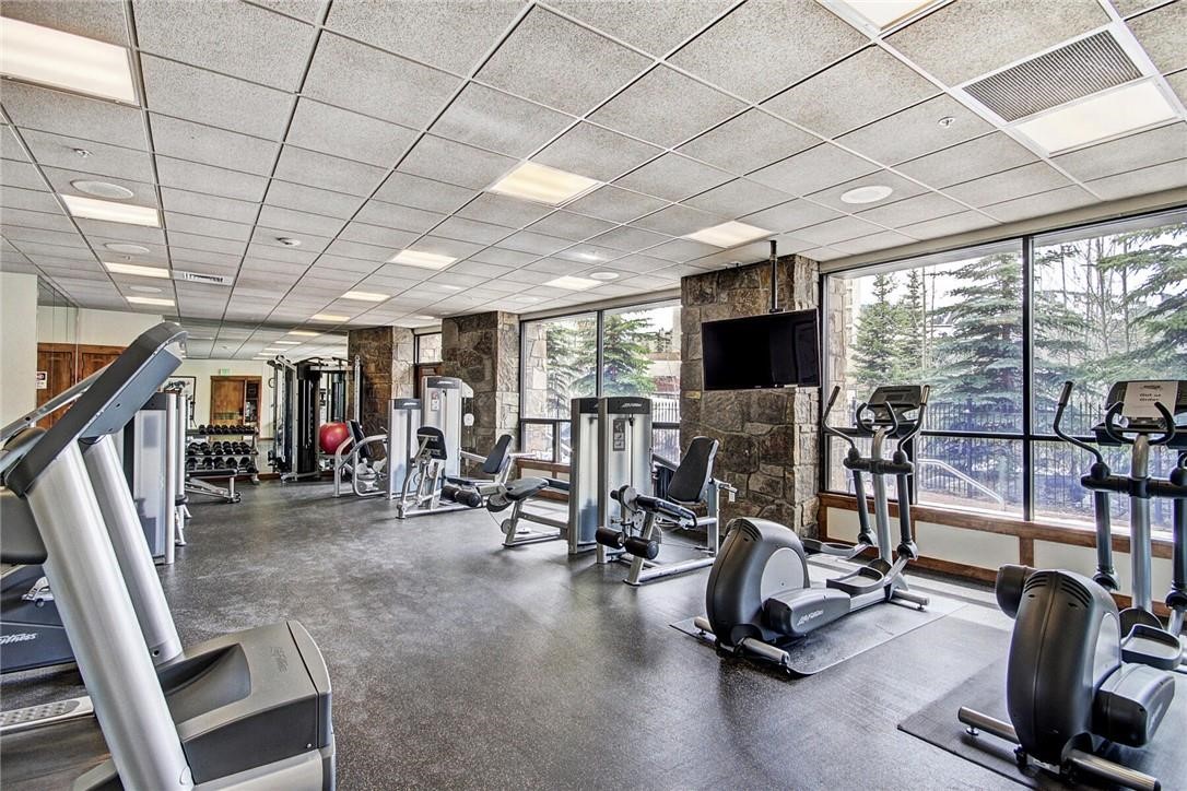 505 South Main Street, Unit 2403 Breckenridge, CO 80424 - Photo 26 of 29 a view of a room with gym equipment