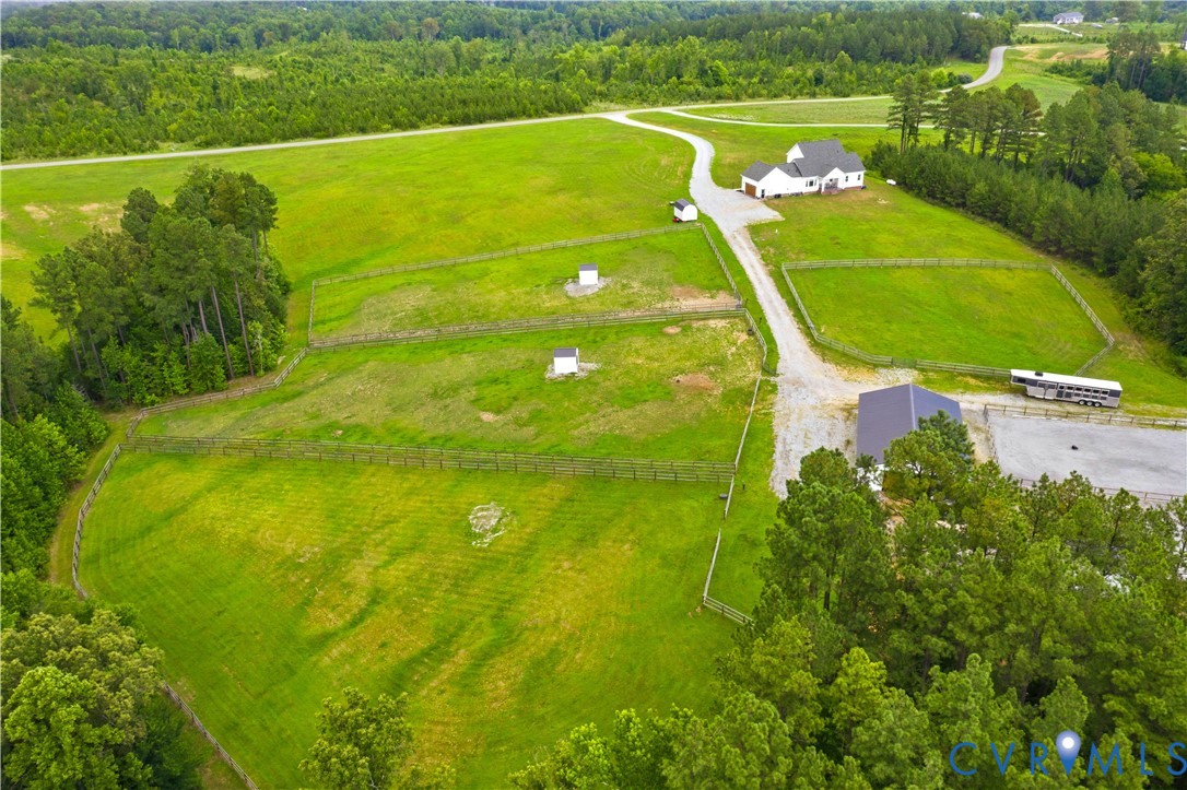25181 West Soap Stone Road Jetersville, VA 23083 - Photo 52 of 54 Expansive property featuring a white single-story