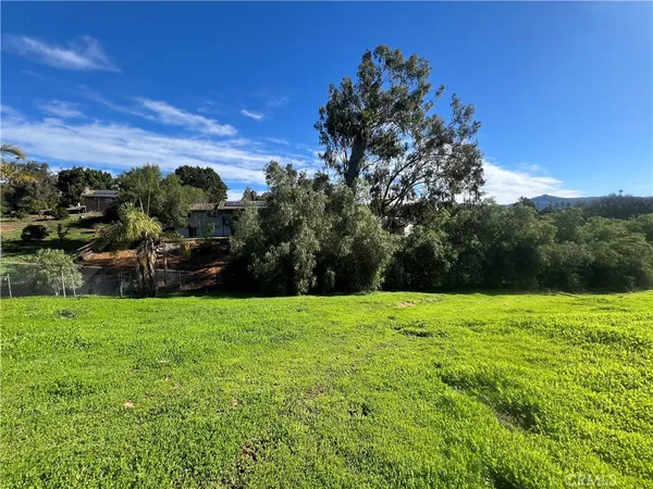 a view of a green field with lots of green space