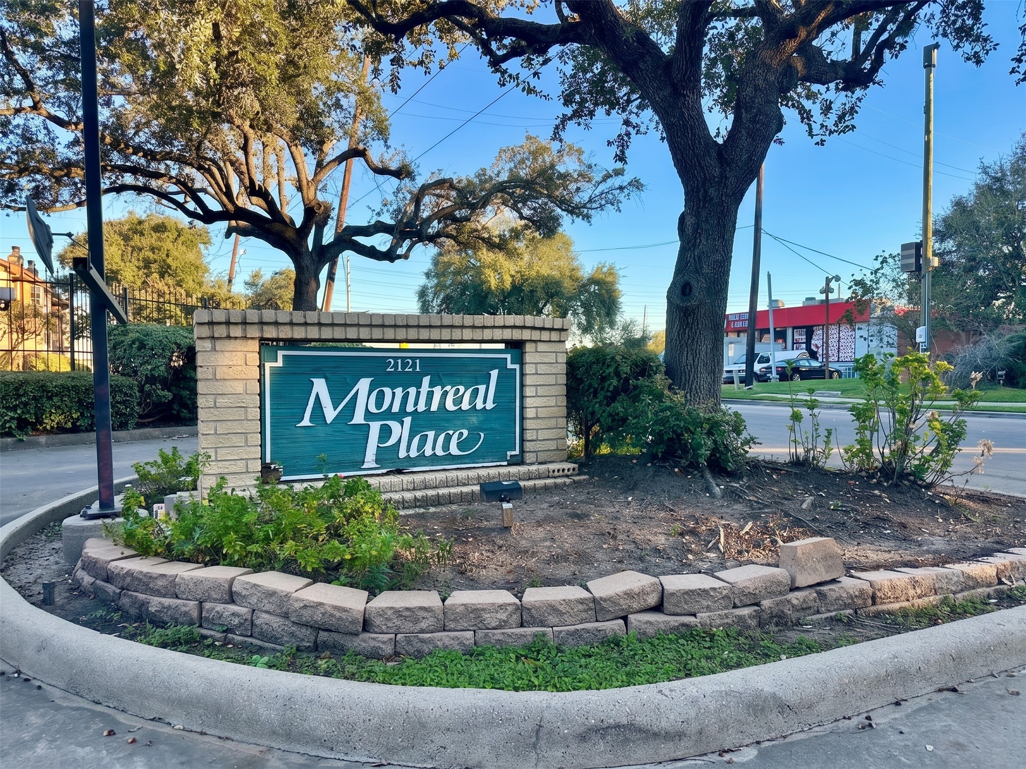 2121 Hepburn Street, Unit 1110 Houston, TX 77054 - Photo 22 of 22 Discover secure and serene living at Montreal Place, featuring a gated entrance and guarded security for peace of mind.