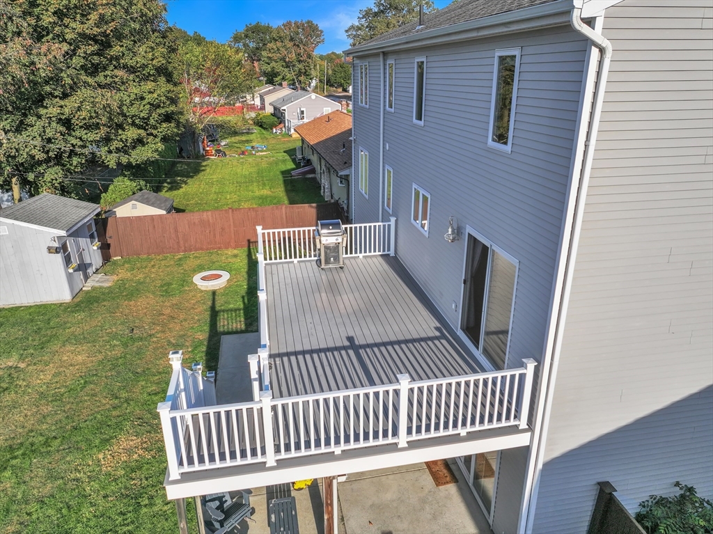 133 Derby Street Worcester, MA 01604 - Photo 36 of 42 a view of a balcony with furniture