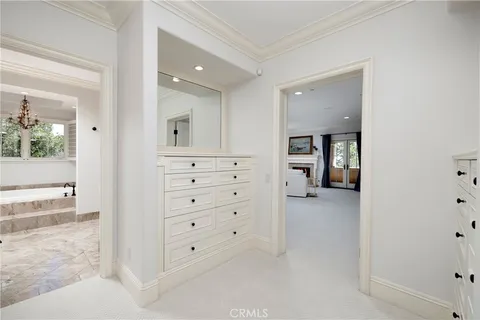 an aerial view of a house having yard