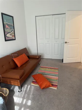 a room with a bed and a couch