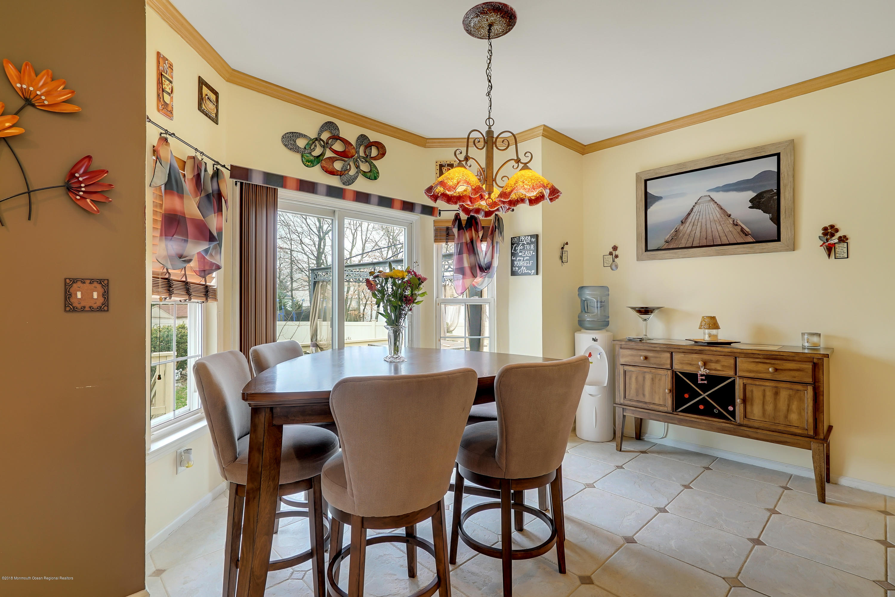 14 Judy Road Eatontown, NJ 07724 - Photo 16 of 38 a view of a dining room with furniture window and outside view
