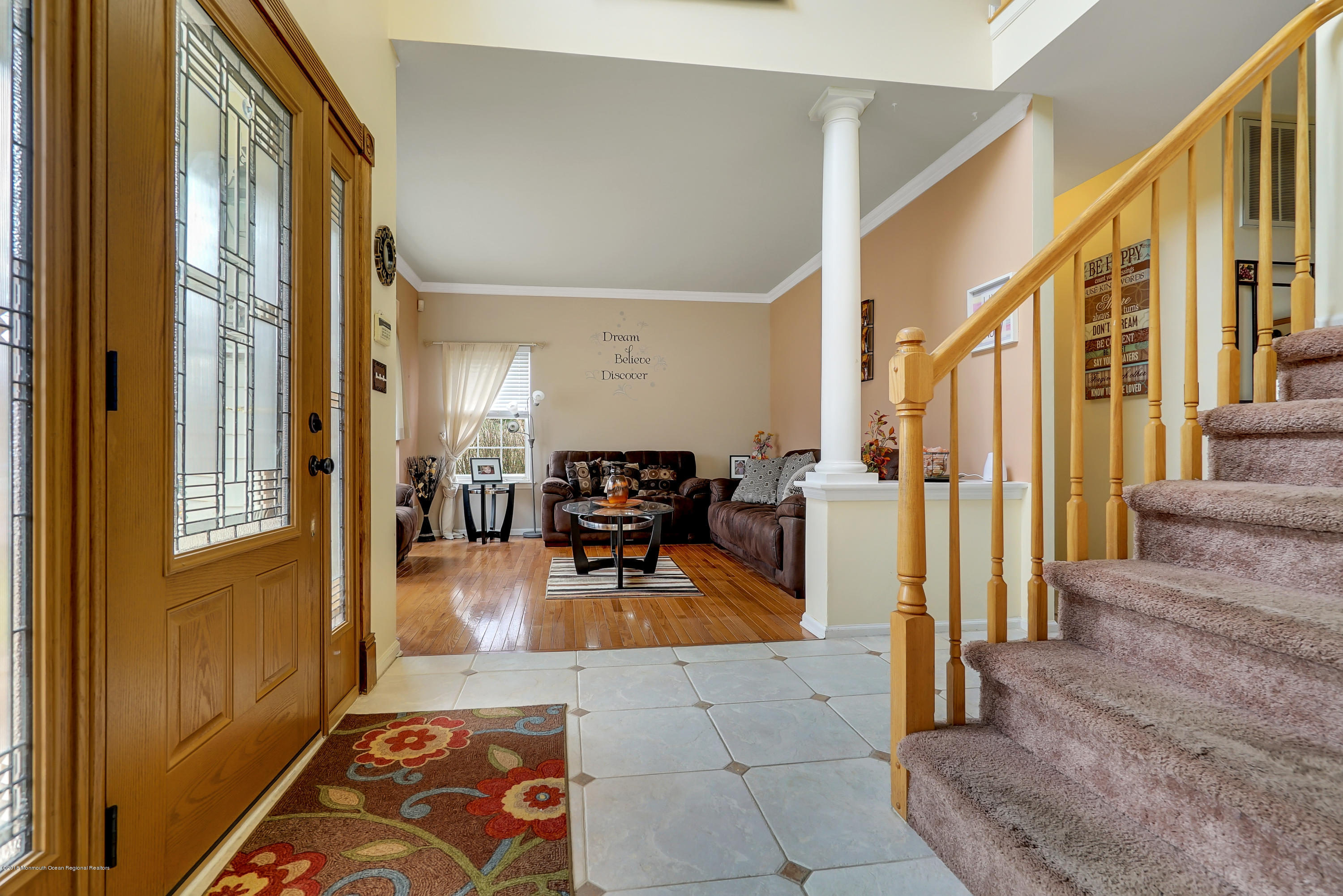 14 Judy Road Eatontown, NJ 07724 - Photo 8 of 38 a view of a livingroom with furniture and floor to ceiling window