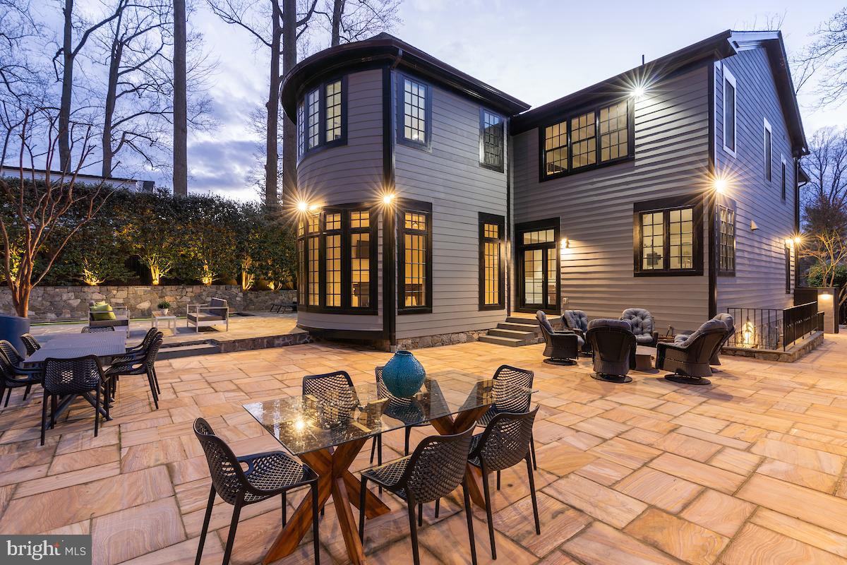 7803 Radnor Road Bethesda, MD 20817 - Photo 39 of 51 Rear patio parties are the norm here