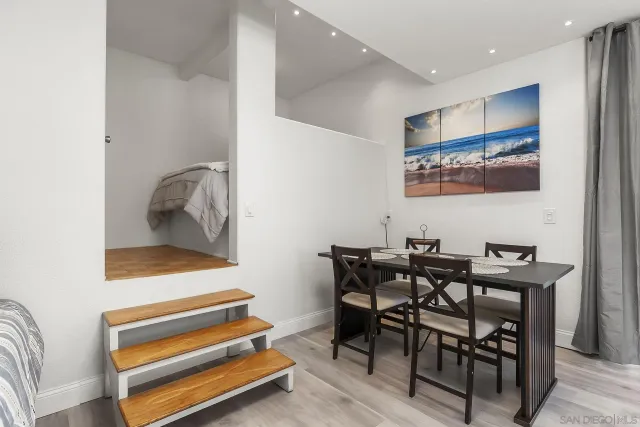 a view of a workspace with furniture