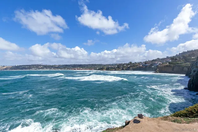 a view of an lake and a yard