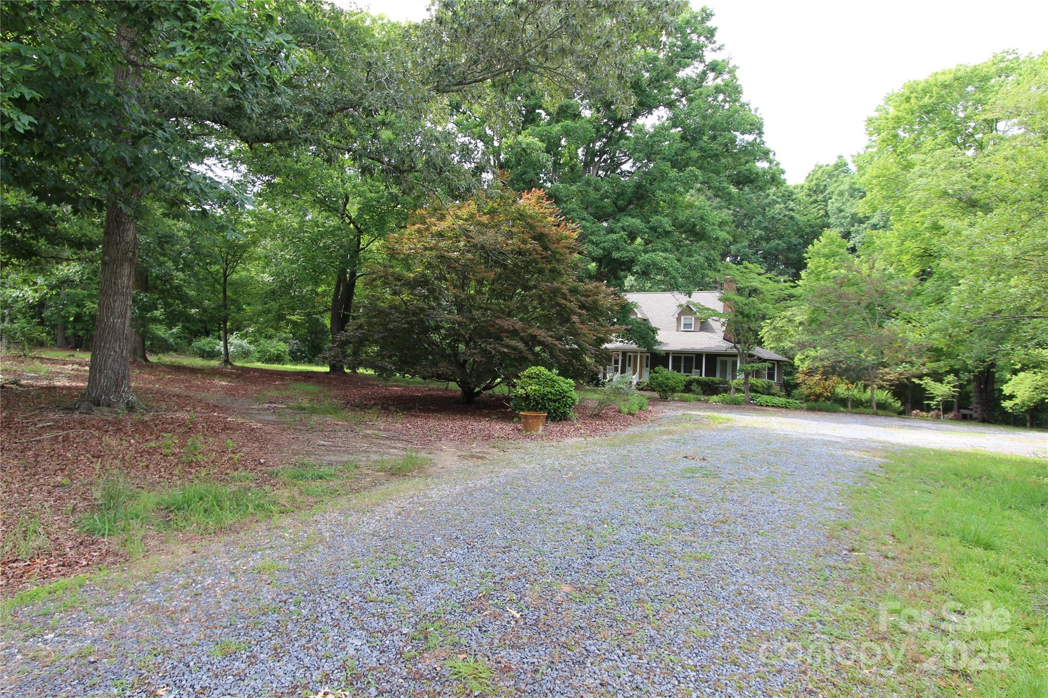 344 Lucas Road Star, NC 27356 - Photo 4 of 32 a view of a field with trees in front of it