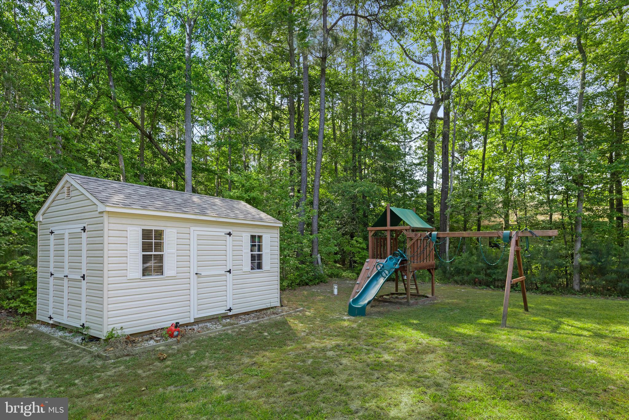 9249 Croppers Island Road Newark, MD 21841 - Photo 45 of 48 SHED AND SWINGSET CONVEY