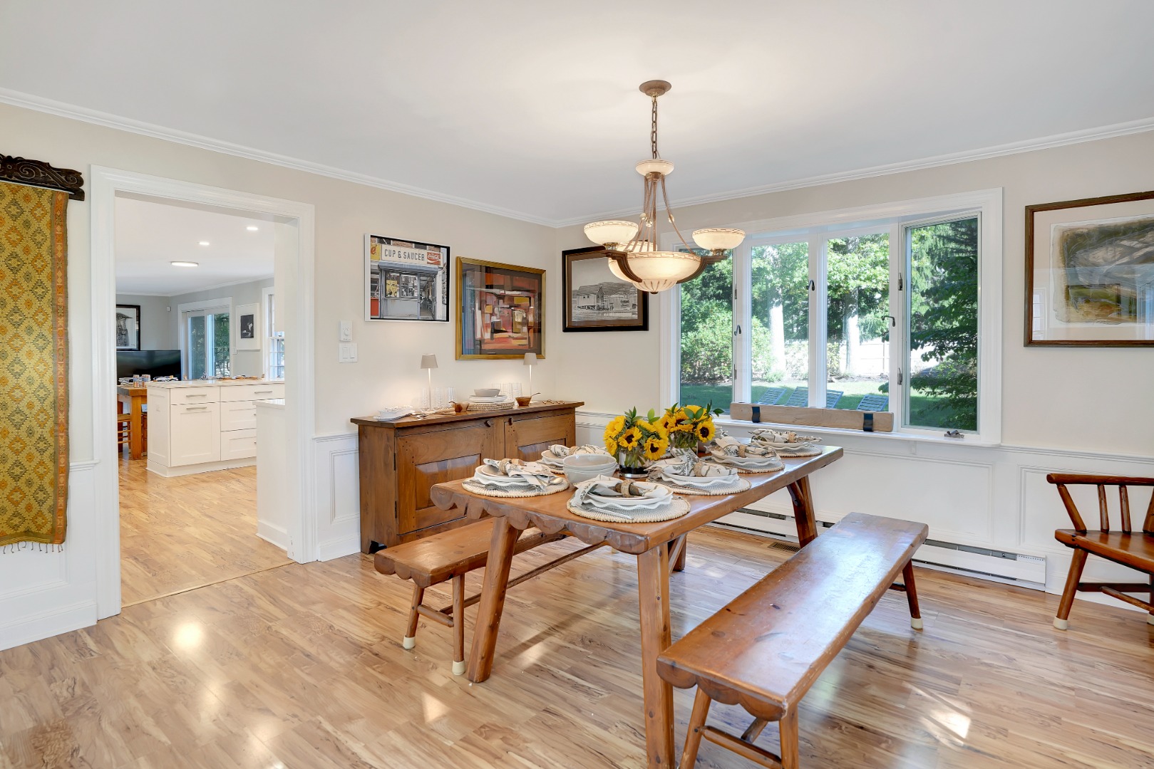 28 Pine Tree Lane Vineyard Haven, MA 02568 - Photo 14 of 61 a living room with furniture and a wooden floor