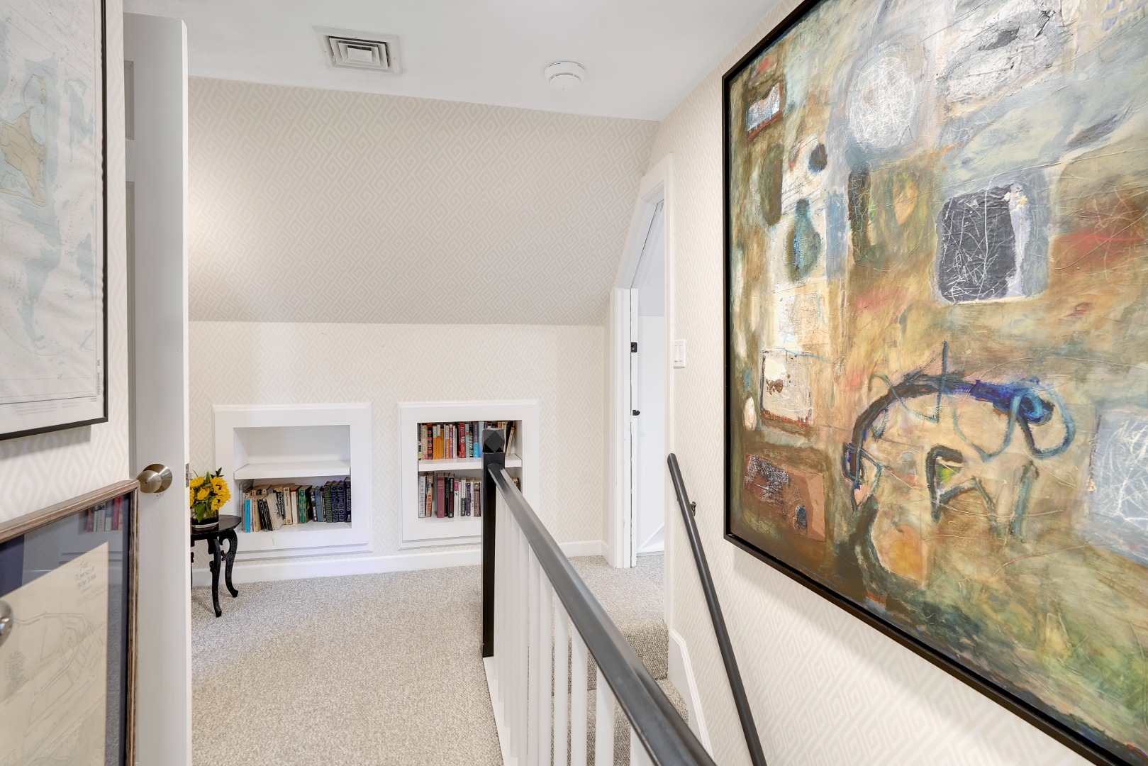 28 Pine Tree Lane Vineyard Haven, MA 02568 - Photo 33 of 61 a view of living room kitchen with furniture and a fireplace