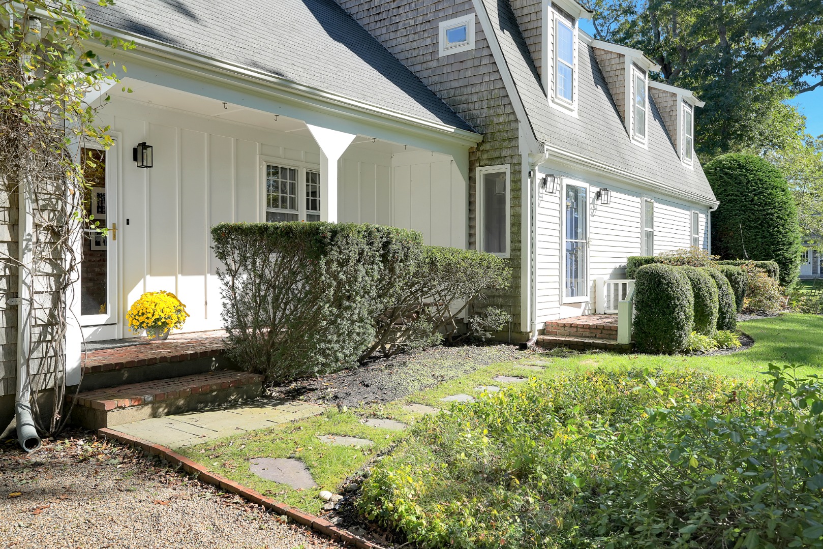 28 Pine Tree Lane Vineyard Haven, MA 02568 - Photo 4 of 61 a view of a back yard of the house
