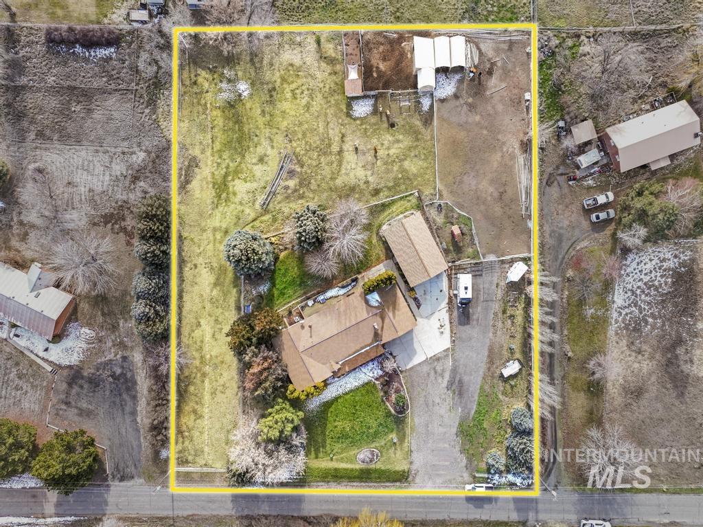 213 Sage Road West Jerome, ID 83338 - Photo 50 of 50 Aerial overview of property's location with property parcel outlined