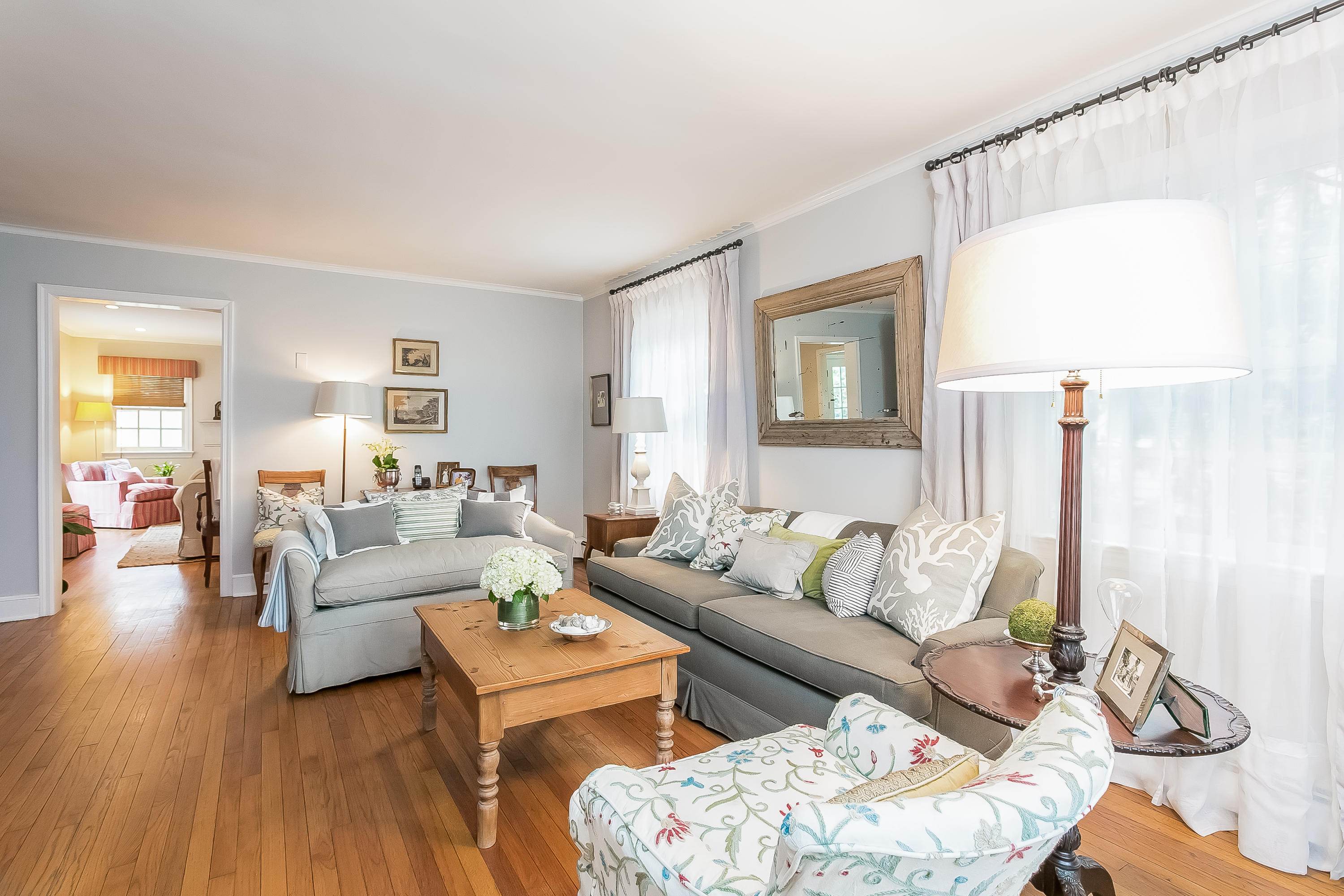 2 Miller Road Darien, CT 06820 - Photo 5 of 28 a living room with furniture and a table